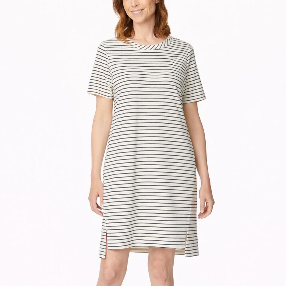 Buffalo David Bitton Stripe T Shirt Dress Women XS NWT